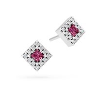 Boucles d'oreilles Golay Femme ZAFFIRO in Or Zaffiro rosa 0.23 Ct OPV496DZPR - OPV496DZPR